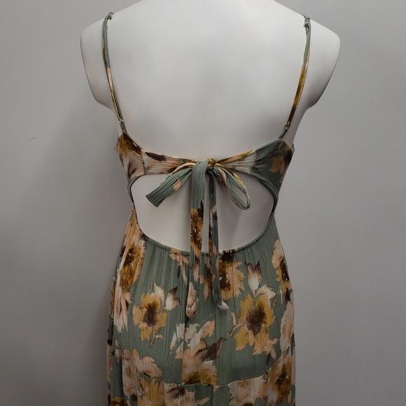 May Berries Floral Maxi Dress Women's Medium Cruise Vacation Summer - Picture 6 of 12